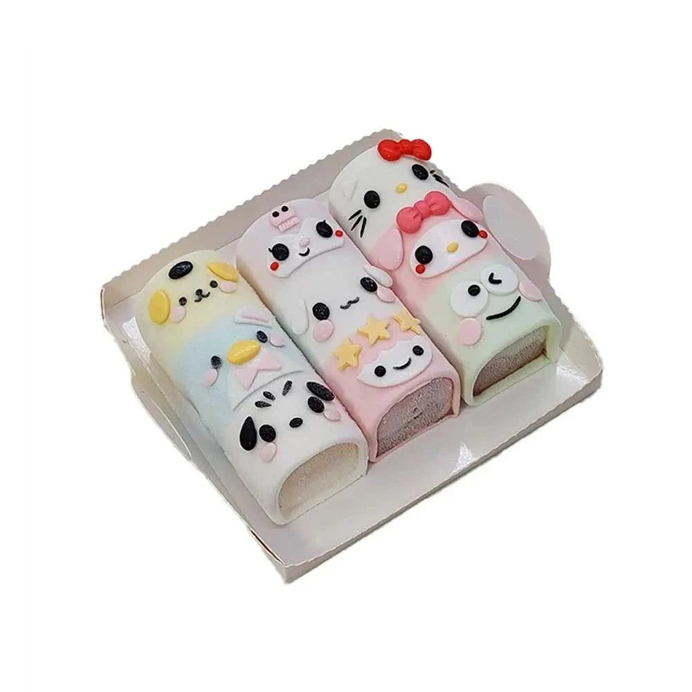 Sanrio Mochi Ice Cream Sanrio Character Trio of Tempting Flavours