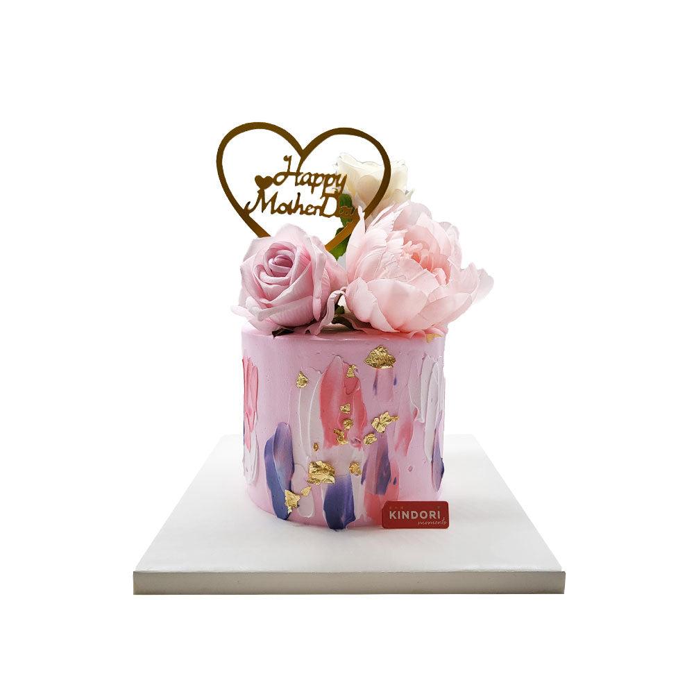 mother's day cake-floral-fantasia