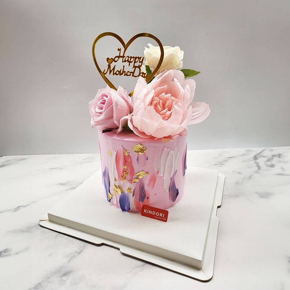 mother's day cake-floral-fantasia