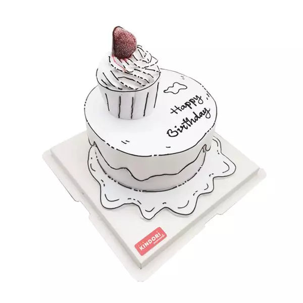 Birthday Cake For Baby Girl | 2nd Birthday Cake For Girls - YouTube