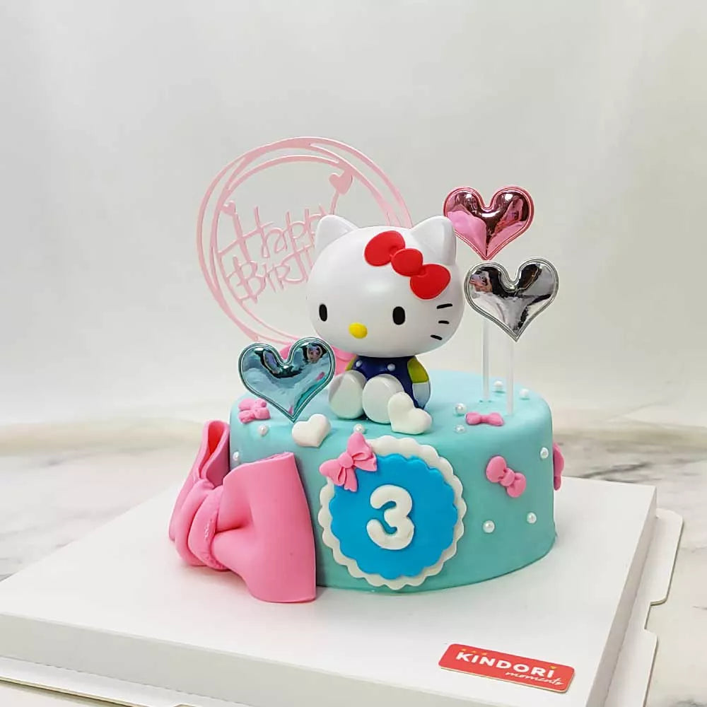 Hello Kitty Rosetta Cake - Sucre Patisserie & Cafe