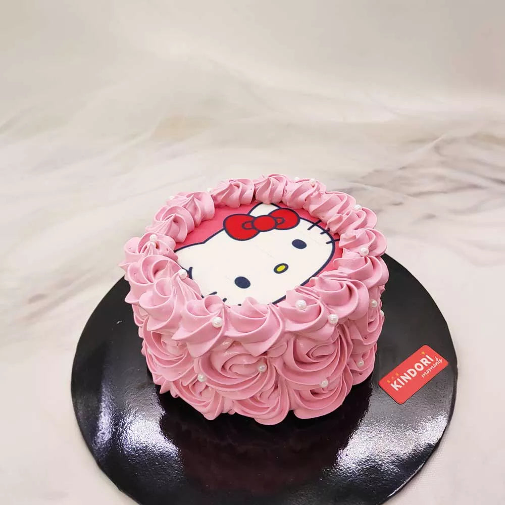 Pink Cat Cake | Cat Theme Cake | Order Custom Cakes in Bangalore – Liliyum  Patisserie & Cafe